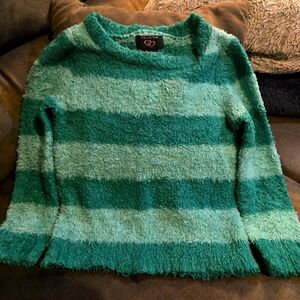 Girls fuzzy sweater